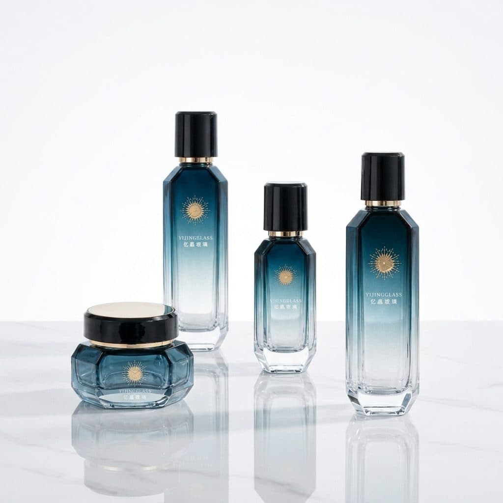 Skincare Sets — cosmetic glass packaging